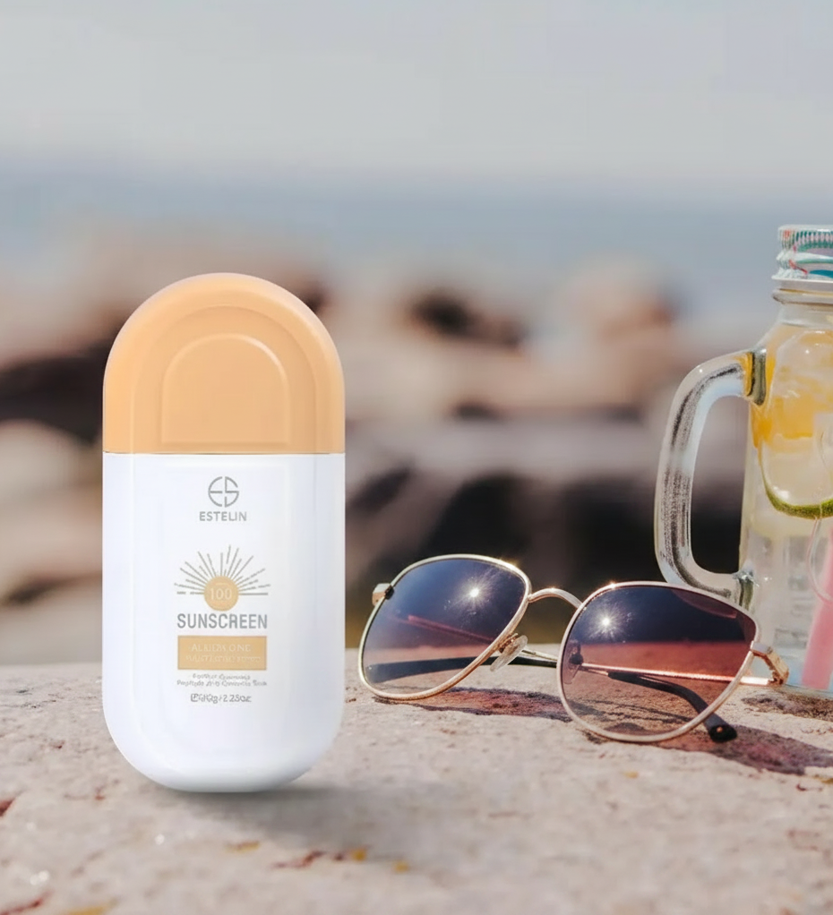 کرم ضد آفتاب رنگی استلین SPF 100 مناسب انواع پوست