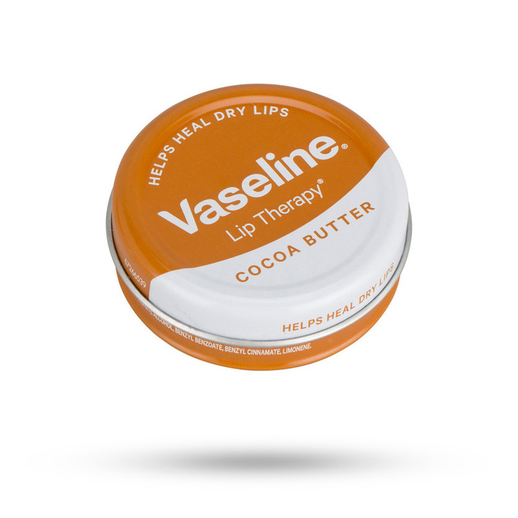 بالم لب مرطوبکننده مدل Cocoa Butter وزن 20 گرم با کره کاکائو، ترمیمکننده سریع ترک لب، محافظ در برابر باد و خشکی، فاقد الکل و با رایحه ملایم