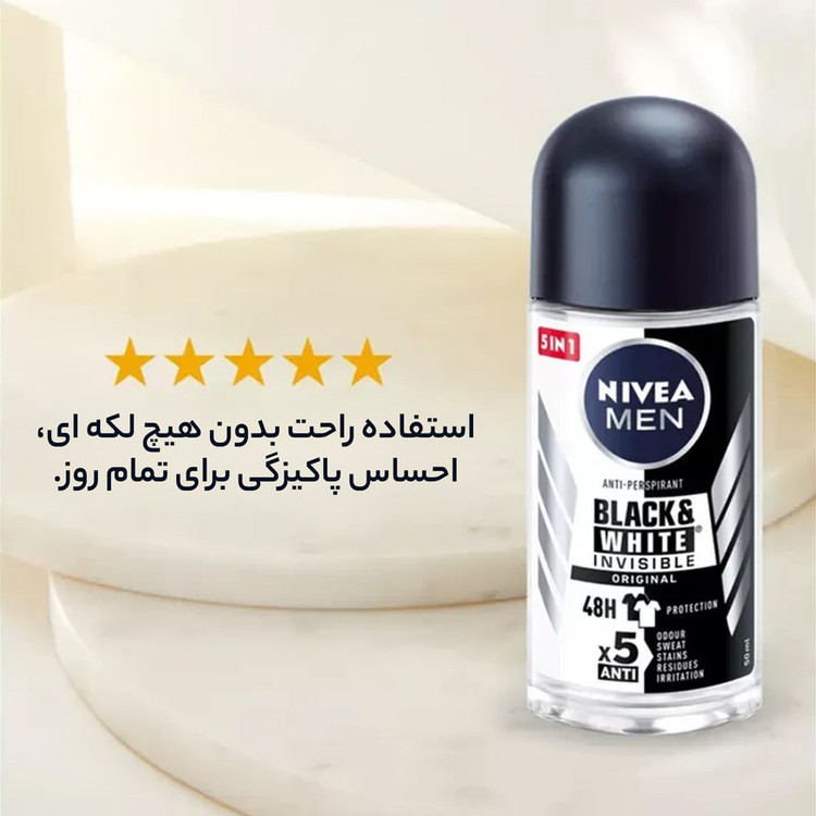رول ضد تعریق مردانه مدل Orginal 5x1 حجم 50 میلی لیتر