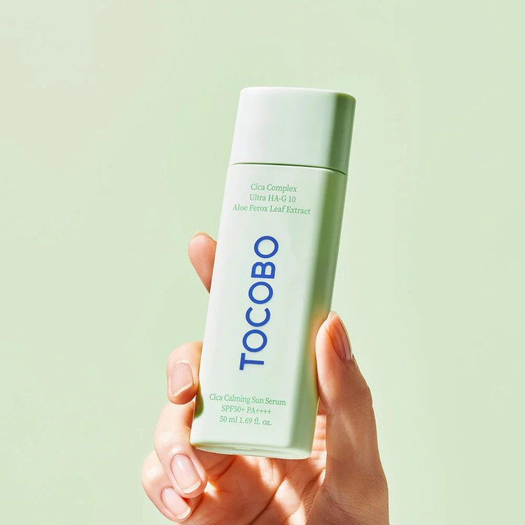 سرم ضد آفتاب بدون رنگ Spf50 مدل Cica Calming مناسب انواع پوست حجم 50 میلیلیتر