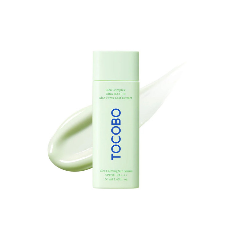 سرم ضد آفتاب بدون رنگ Spf50 مدل Cica Calming مناسب انواع پوست حجم 50 میلیلیتر