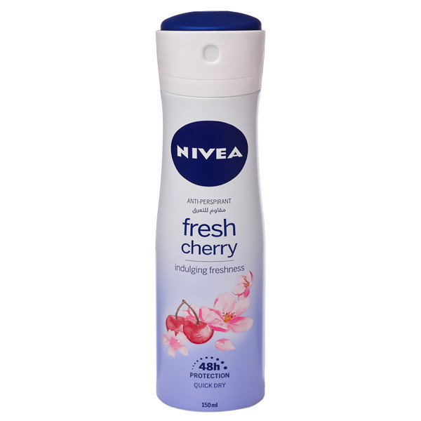 اسپری ضد تعریق زنانه مدل Cherry Fresh حجم 150 میلی لیتر