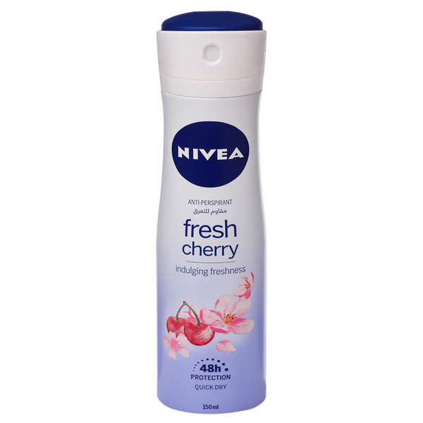 اسپری ضد تعریق زنانه مدل Cherry Fresh حجم 150 میلی لیتر