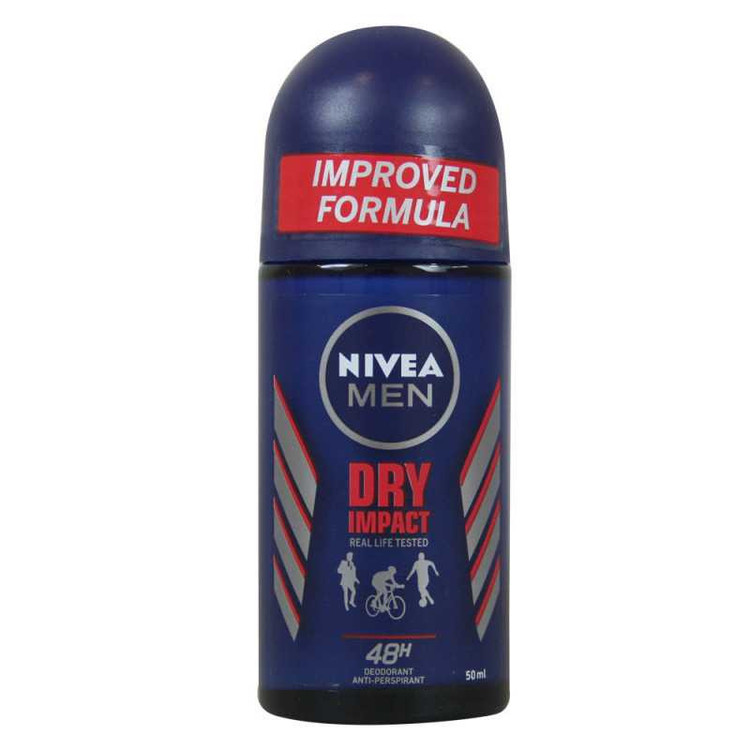 رول ضد تعریق مردانه مدل DRY IMPACT real life حجم 50 میلی لیتر