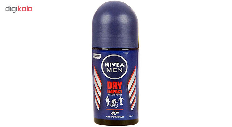 رول ضد تعریق مردانه مدل DRY IMPACT حجم 50 میلی لیتر