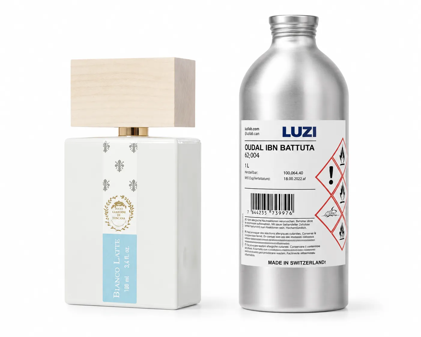 اسانس عطر بیانکو لاته جیاردینی دی توسکانا - قسطی