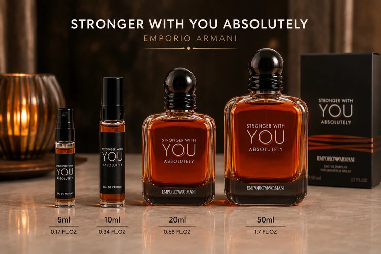 عطر گرمی استرانگر ویت یو ابسولوتلی |بصورت اقساط