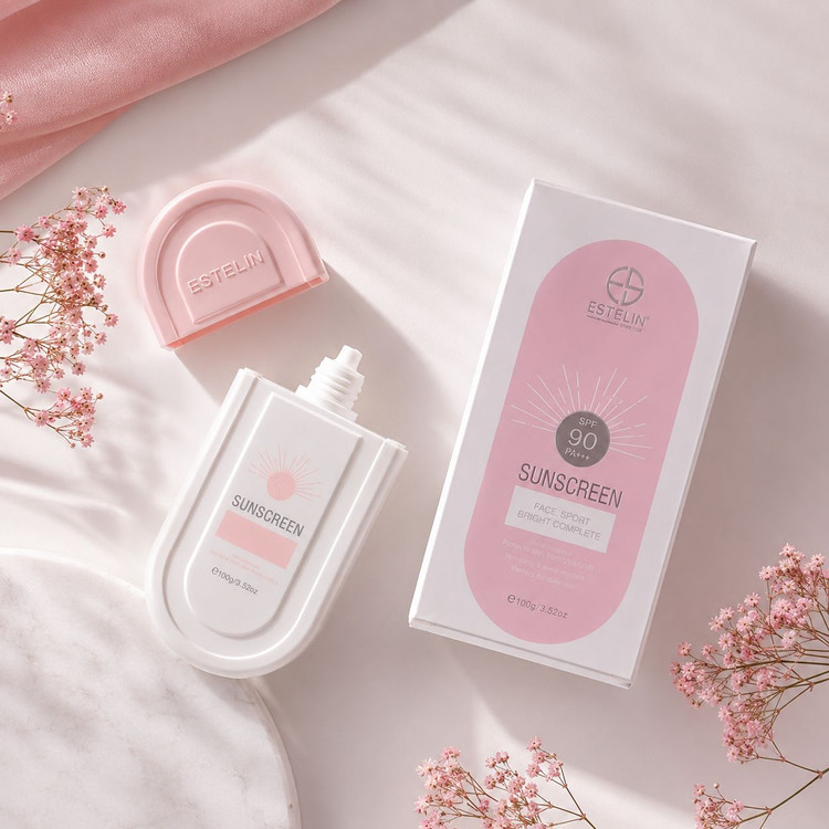 کرم ضد آفتاب بیرنگ صورت استیلن SPF 90 مدل ضد لک مناسب برای انواع پوست حجم 100 میلیلیتر