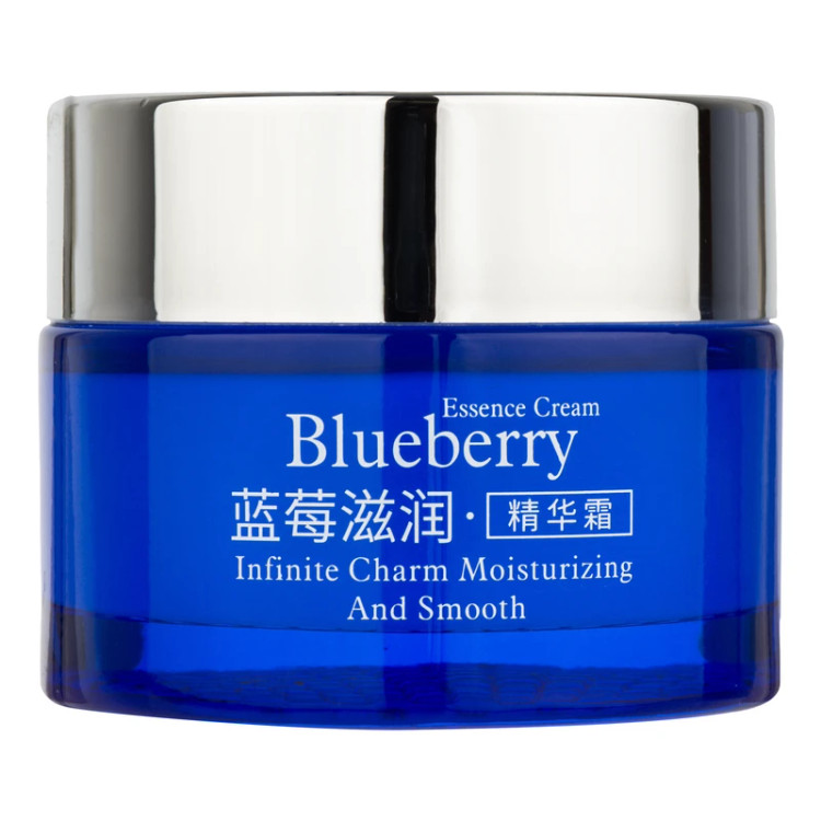 کرم مرطوب کننده صورت مدل Blueberry مناسب برای انواع پوست وزن 50 گرم - قسطی