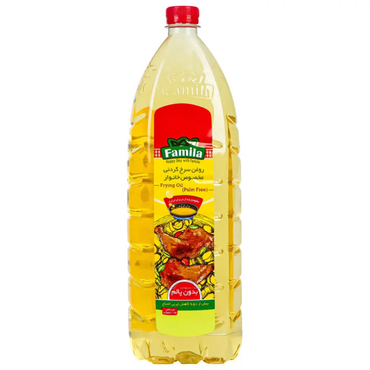 روغن مایع سرخ کردنی فامیلا 1350 میلیلیتر -قسطی
